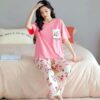 Bric Soft Jersey Night Suit – Comfortable Loungewear Set