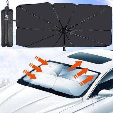 AutoCool Foldable Windshield Umbrella Sun Shade