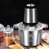 MultiBlade Electric Food Processor – 2L Steel Bowl Chopper for Fruits, Nuts, Herbs & Meat