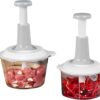 PureChop Manual Food Mixer and Vegetable Shredder