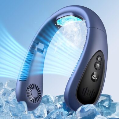 AirWrap Personal Neck Cooler – Portable Bladeless Fan with 3 Speeds & Semiconductor Chill Tech
