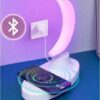 Multifunctional LED Light with Bluetooth Audio & Fast Qi Charging – Sleek Gift for Any Room