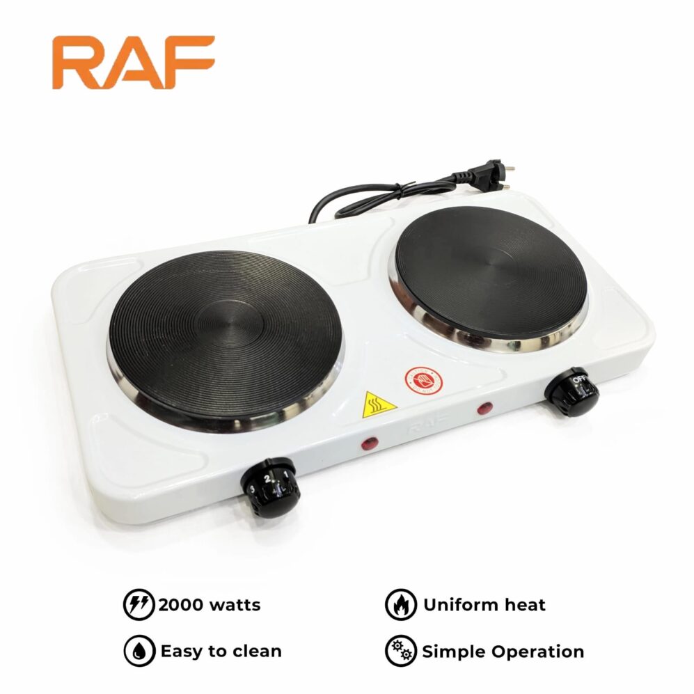 RAF Electric Dual Stove Hotplate