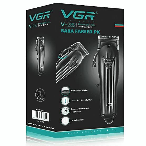 VGR, Professional Rechargeable Hair Trimmer/Clipper, V-282 (Metal)