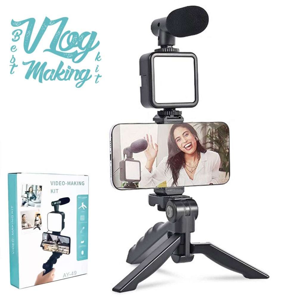 AY-49 Vlog blog tripod kit