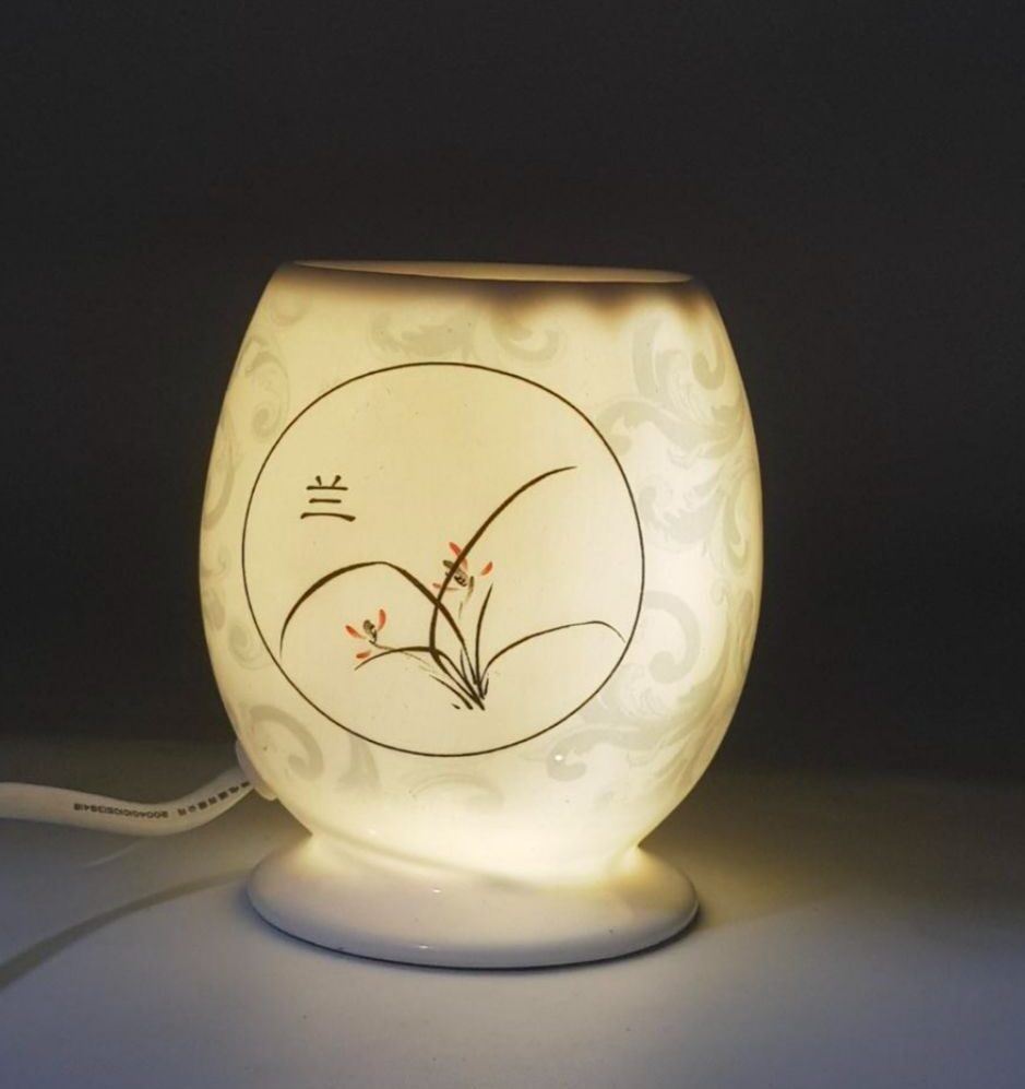 Ceramic Electric Table Lamp with Box Packing