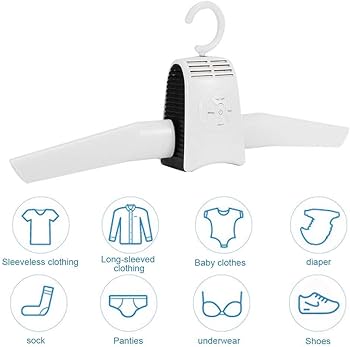 Multi Air Outlet Clothes Dryer, Electric 240V Clothes Drying Rack, Folding Laundry Shoes Hanger for Home
