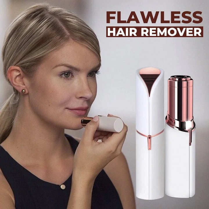 Facial Hair Remover Shape Lipstick Flawless Women's Painless Hair Remover
