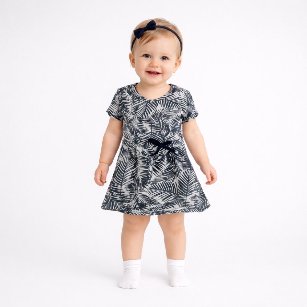 Terry soft Cotton Jersey baby frok