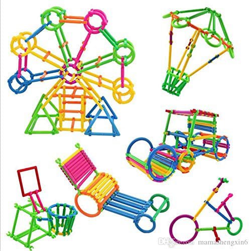 100/Smart Sticks Building Block Toys