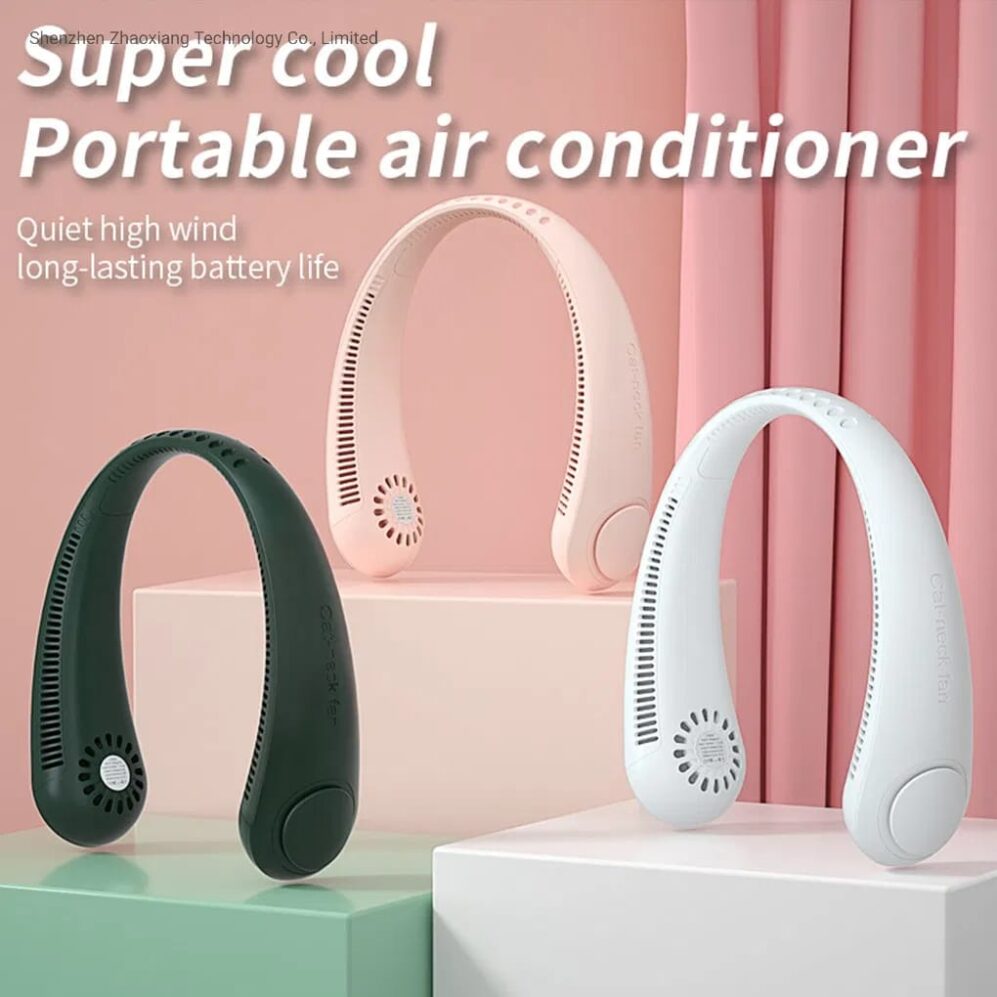 Mini Neck Fan Portable Bladeless Fan