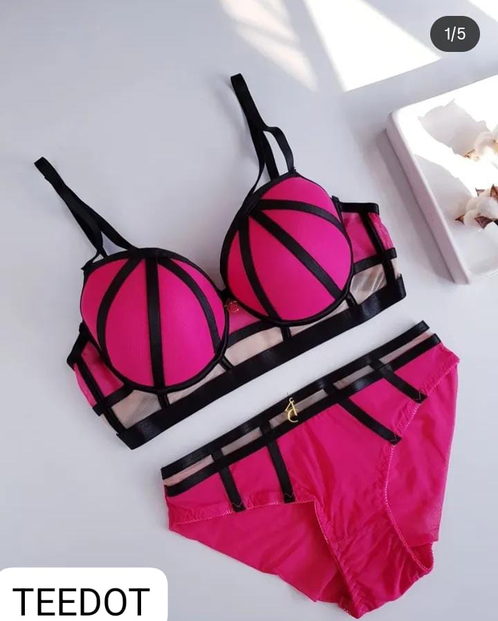 New SLEEK  STYLISH SENSATIONAL High Quality Bridal Padded BRA/SET