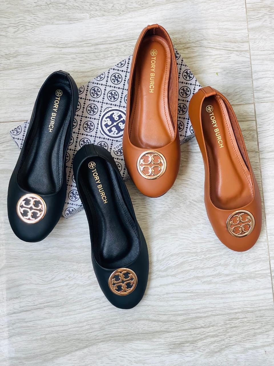 TORY FLATS PUMPS