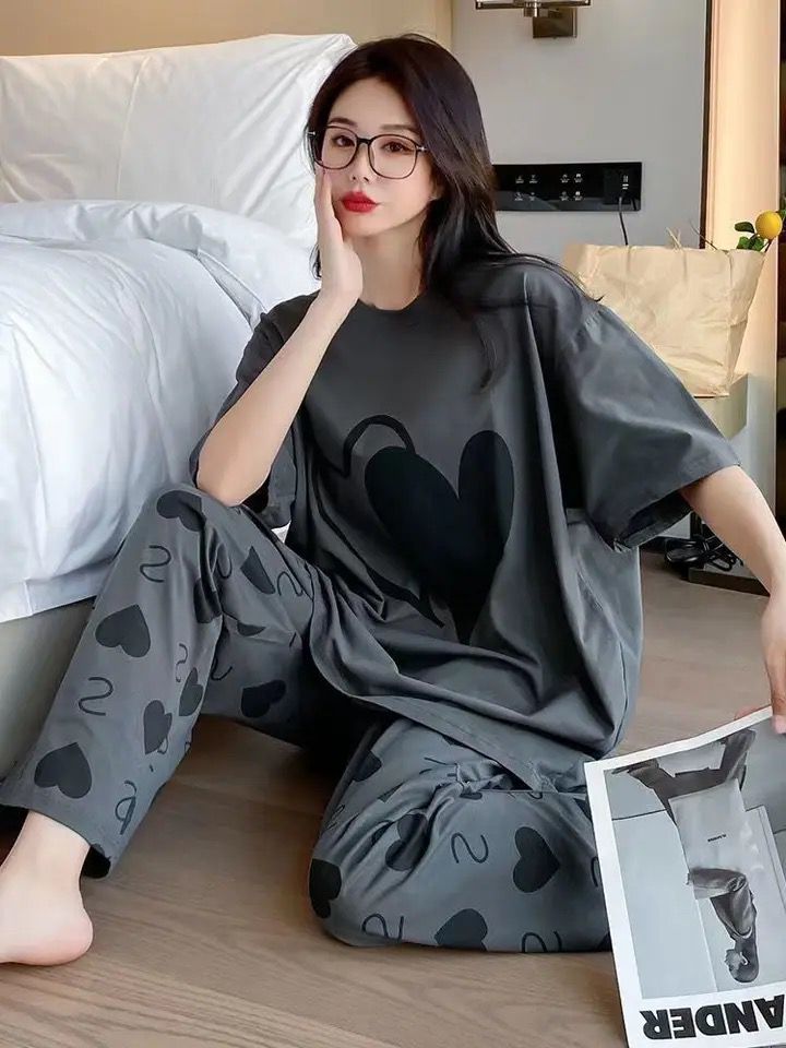 Women's Night suits Fabric soft jersey - Image 3