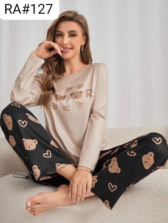 Women's Night suits Fabric soft jersey