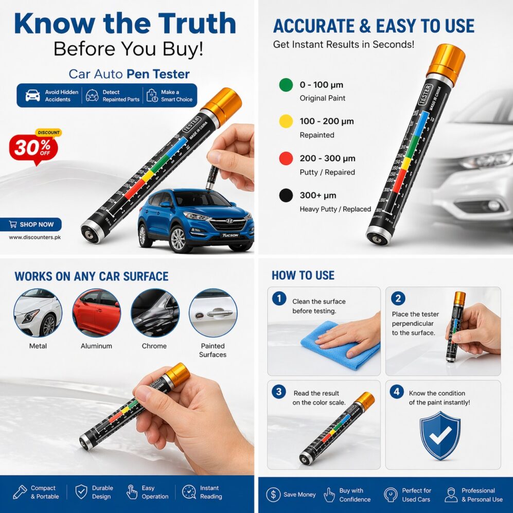 Car paint tester gauge