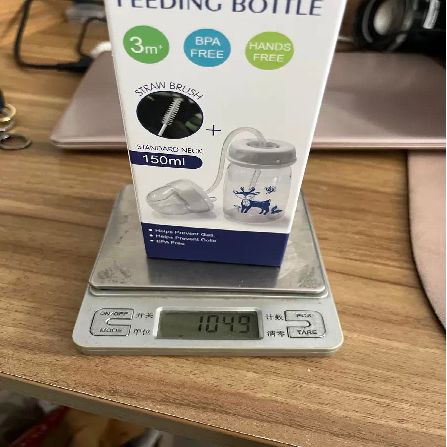 Stress-Free Feeding for Baby & Parents: 250ML Hands-Free Self-Feeding Baby Bottle