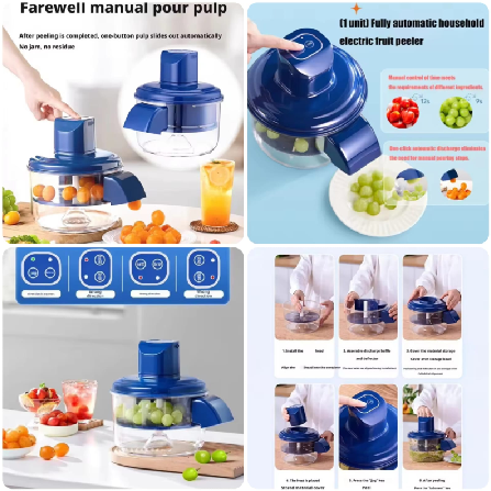 Automatic Electric Fruit & Vegetable Peeler Machine