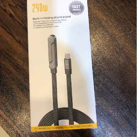 2 in 1 Charging Cable With Stand Special Cable For All Type C 240W - Image 2