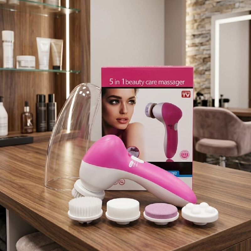 5-in-1 Beauty Care Face Massager & Cleanser