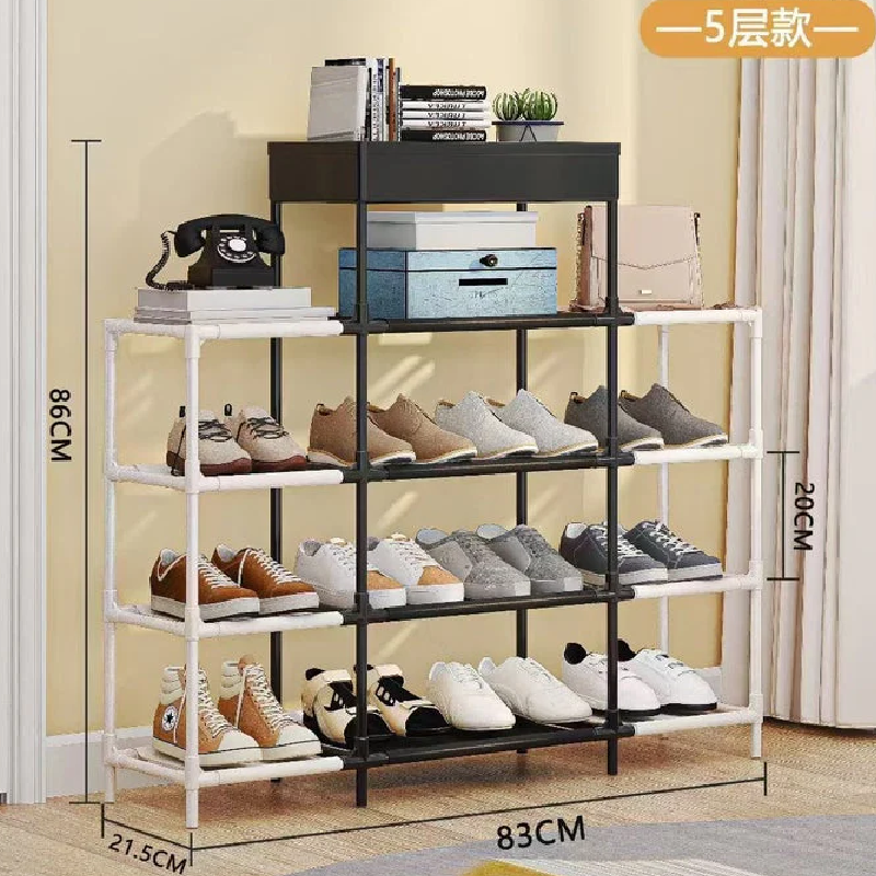 Multi-Layer Modern Metal Shoe Rack Organizer