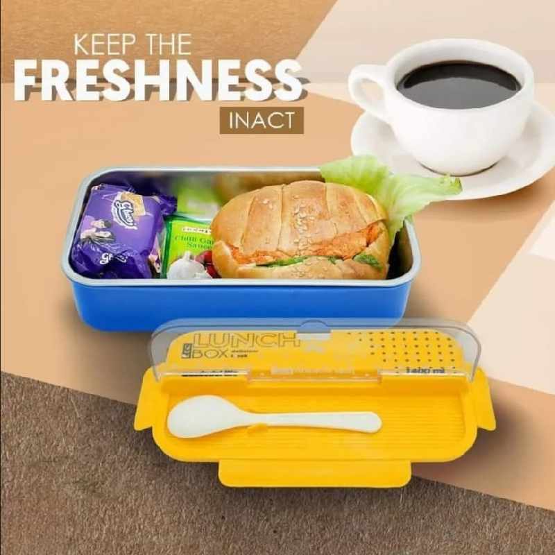 ECOP Beli Plastic Leak-Proof Stainless Steel Lunch Box
